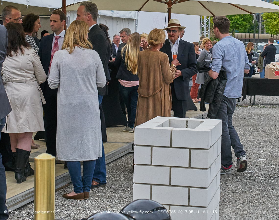 11. Mai 2017 - Grundsteinlegung für die LOGE und dem Kulturquadrat in Neuperlach